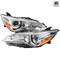 Spec-D Tuning 15-16 Toyota Camry Headlights- Oe Style Chrome 2LHP-CAM15-GO - alternate 1